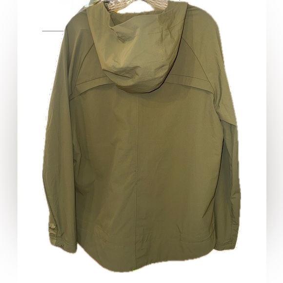 Life Integrity Earth LIV Emma Pullover Half Zip Hoodie Rain Jacket Green L - Picture 2 of 14